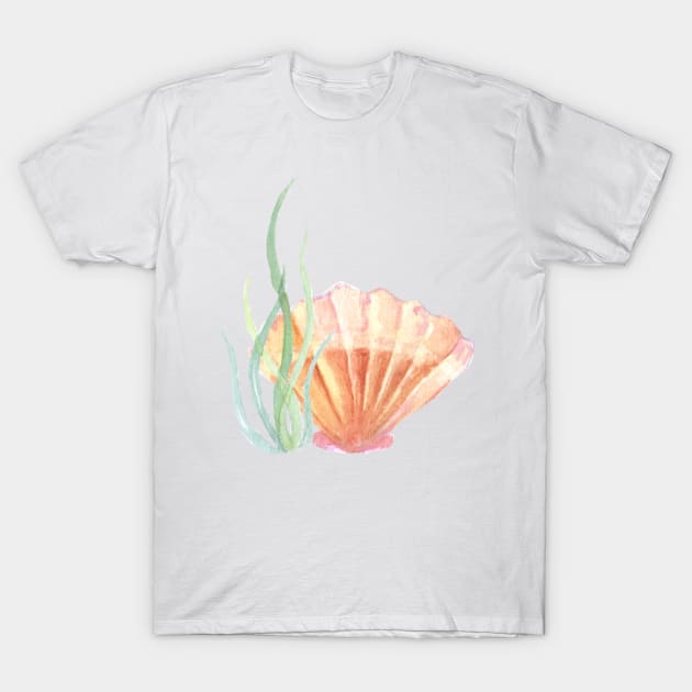 seashell T-Shirt by broadwaymae